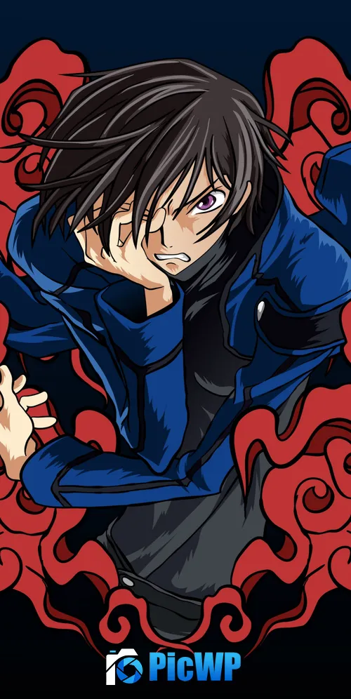 Lelouch Lamperouge Character art 3K Mobile Wallpaper