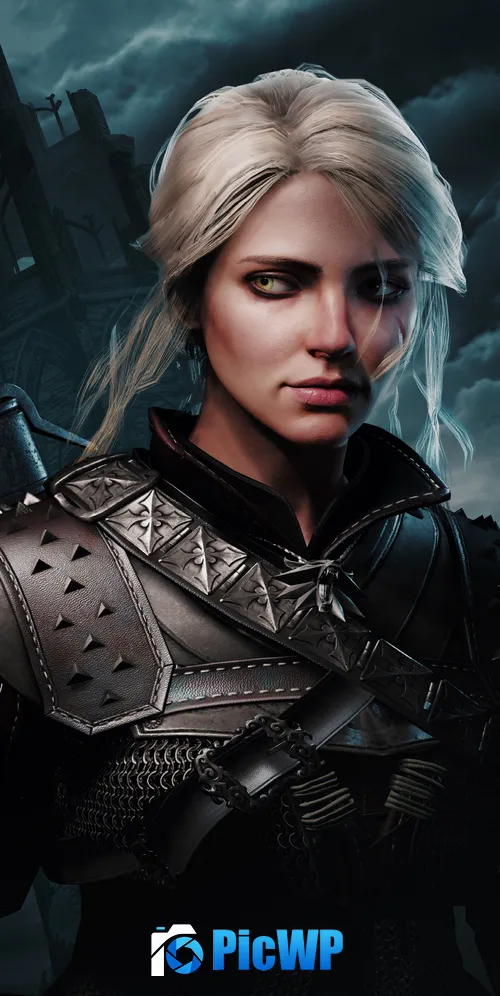 The Witcher 3 Ciri 3K Mobile Wallpaper