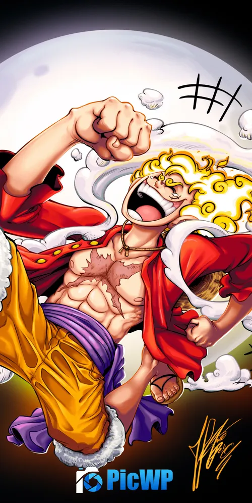 One Piece Luffy 3K Mobile Wallpaper
