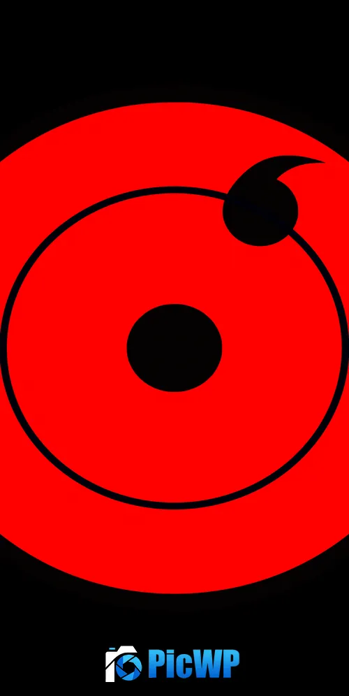 Sharingan Naruto AMOLED 3K Mobile Wallpaper