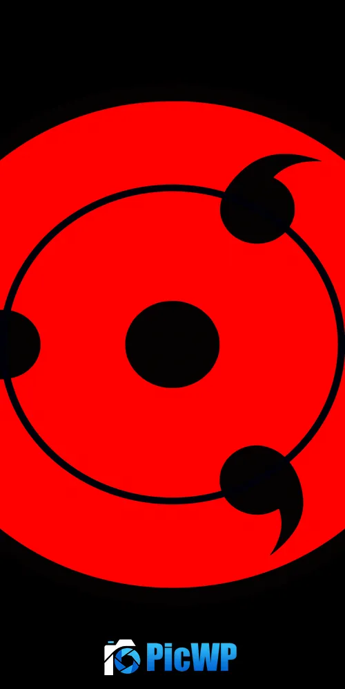 Mangekyo Sharingan Naruto 3K Mobile Wallpaper