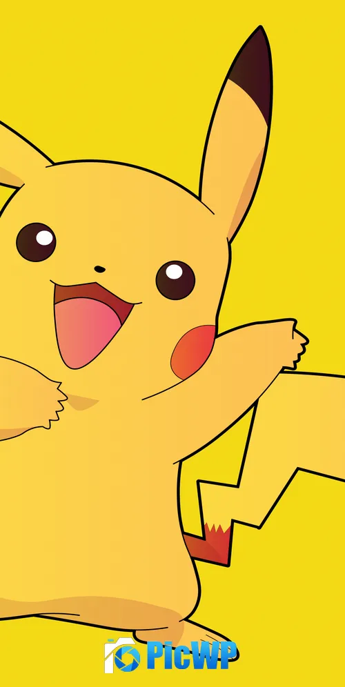 Pikachu Cartoon 3K Mobile Wallpaper