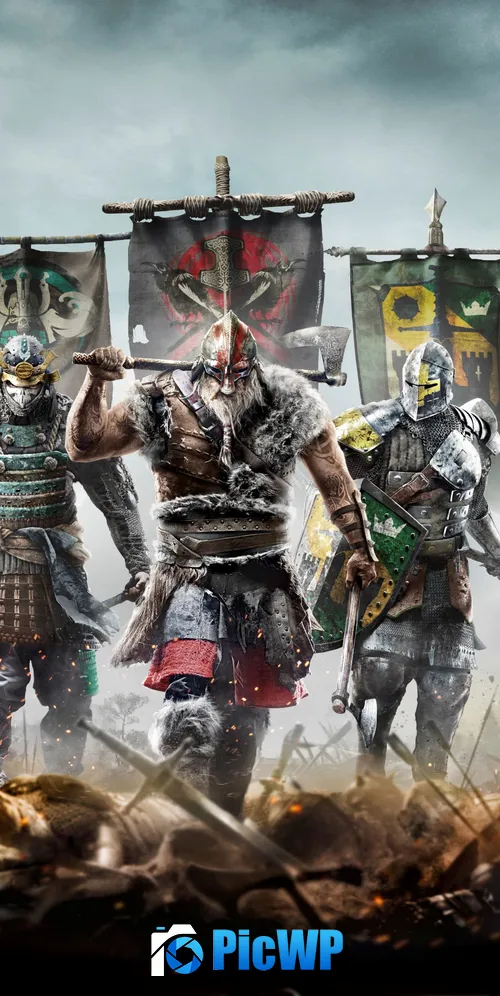 For Honor PC Games 3K Mobile Wallpaper