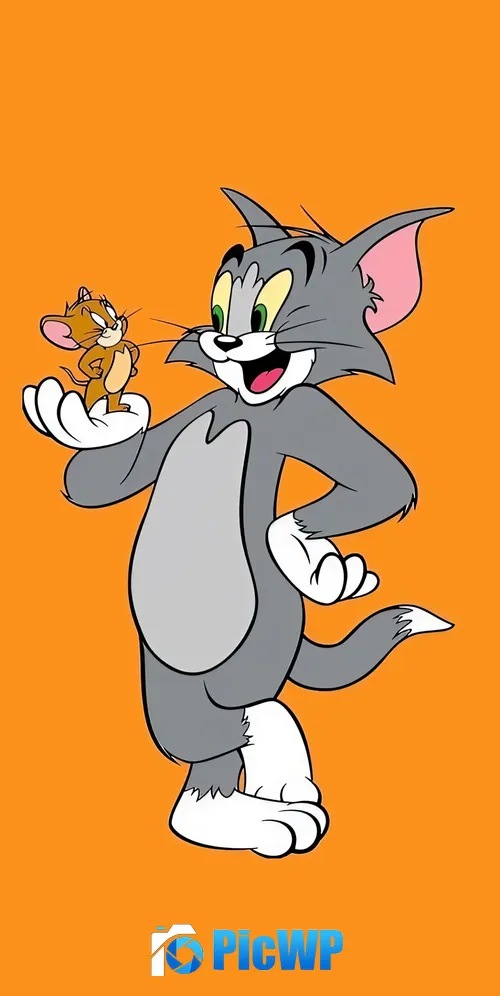 Tom & Jerry Cartoon 3K Mobile Wallpaper