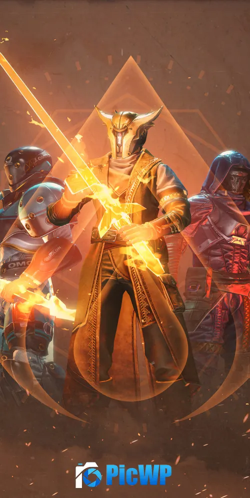 Destiny 2 Guardians Solar abilities 3K Mobile Wallpaper