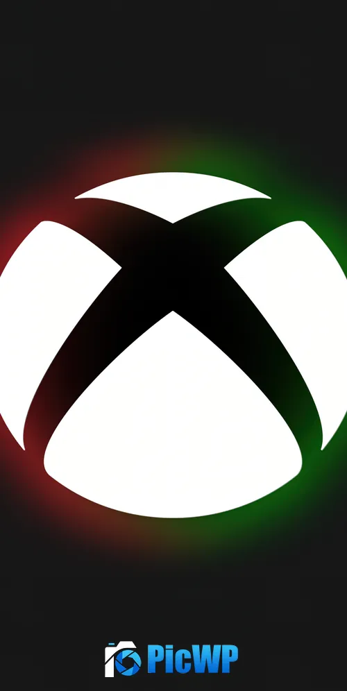 Glowing Xbox 3K Mobile Wallpaper