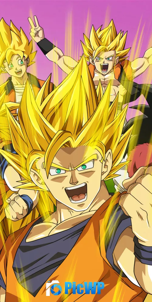 Goku Evolution 3K Mobile Wallpaper