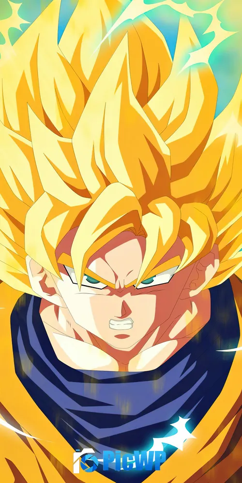 SSJ Goku Dragon Ball Z 3K Mobile Wallpaper