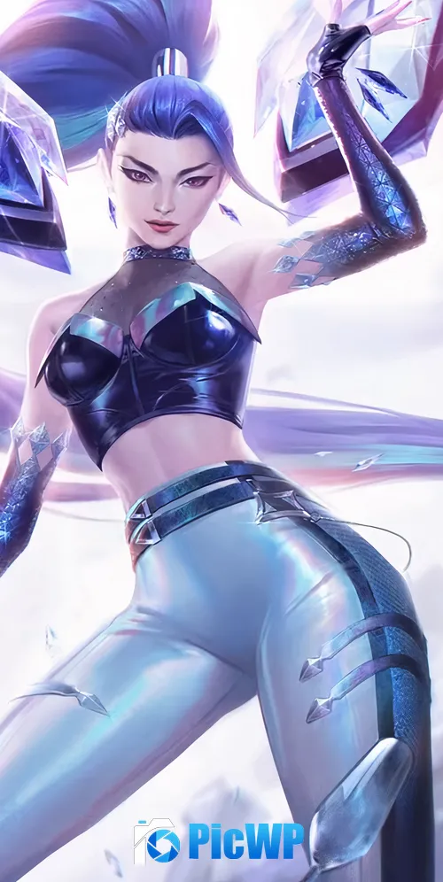 Kai'Sa KDA 3K Mobile Wallpaper