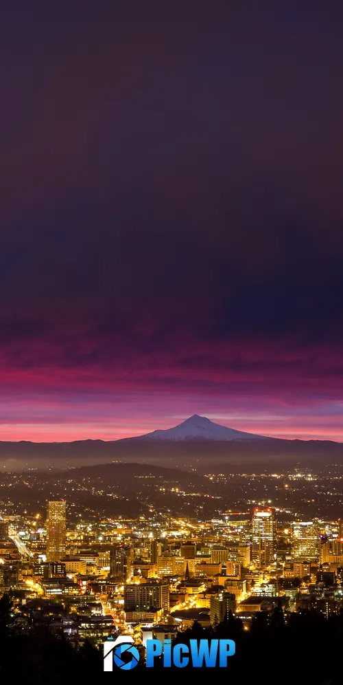 Cityscape Sunrise 3K Mobile Wallpaper