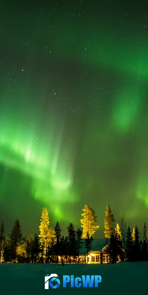Aurora Borealis Aurora sky 3K Mobile Wallpaper