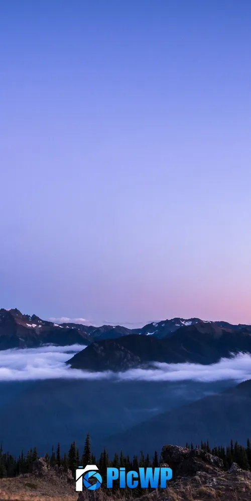 Olympic National Park Sunset 3K Mobile Wallpaper