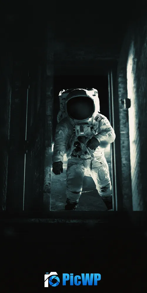 Astronaut Exploration 3K Mobile Wallpaper