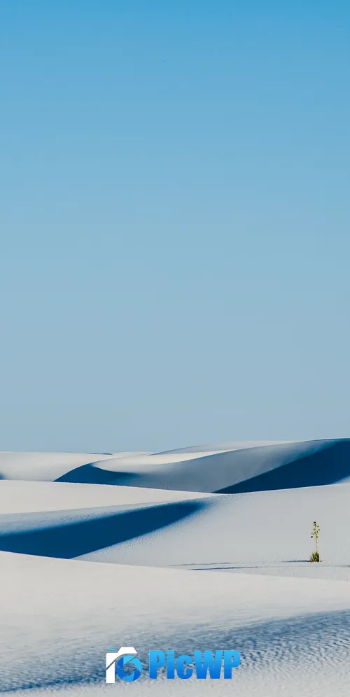 White Sands National Monument Desert 3K Mobile Wallpaper