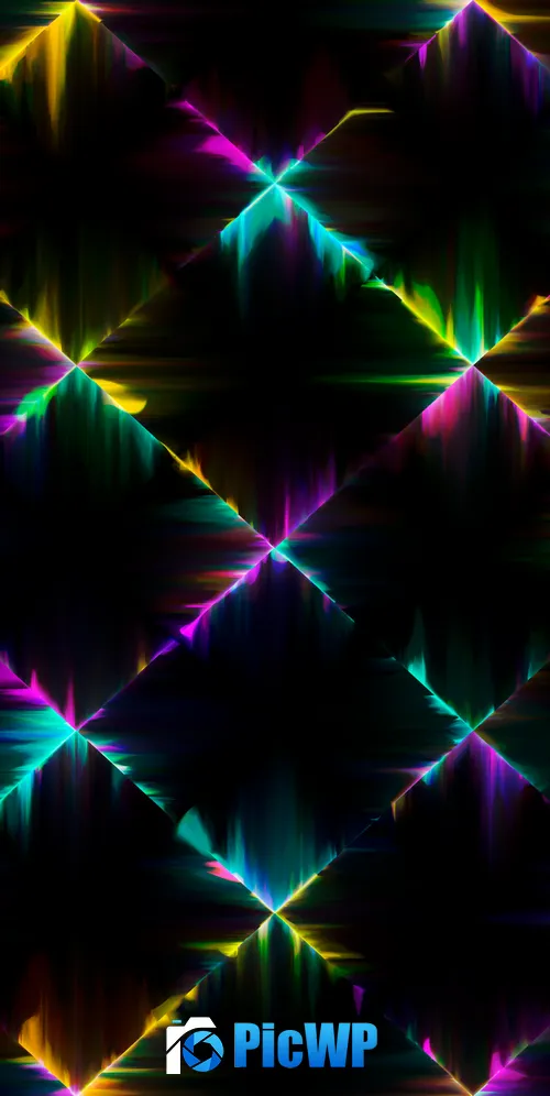 Neon Lights Colorful 3K Mobile Wallpaper