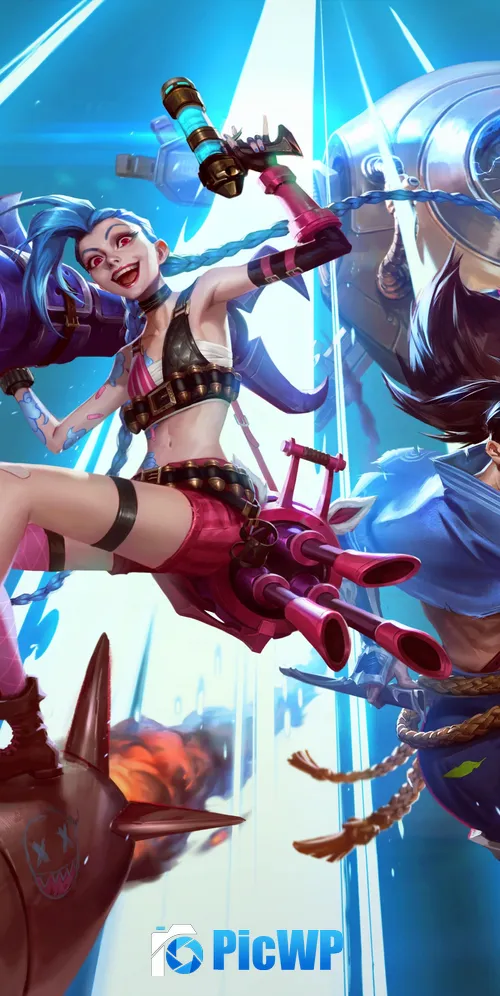 League of Legends: Wild Rift Lux 3K Mobile Wallpaper
