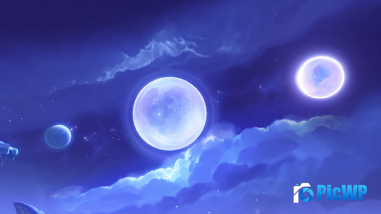 Genshin Impact Three Moons 4K PC Wallpaper