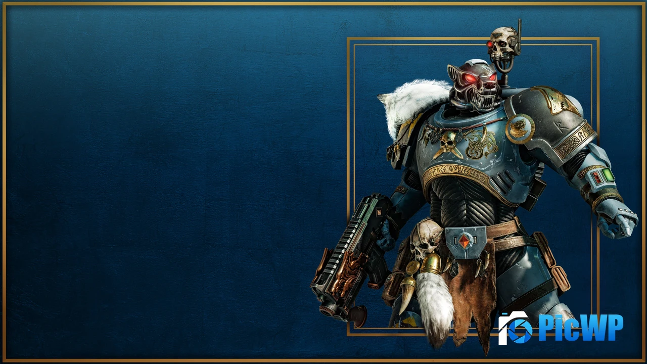 Warhammer 40K Space Marine 2 Space Wolves 4K PC Wallpaper