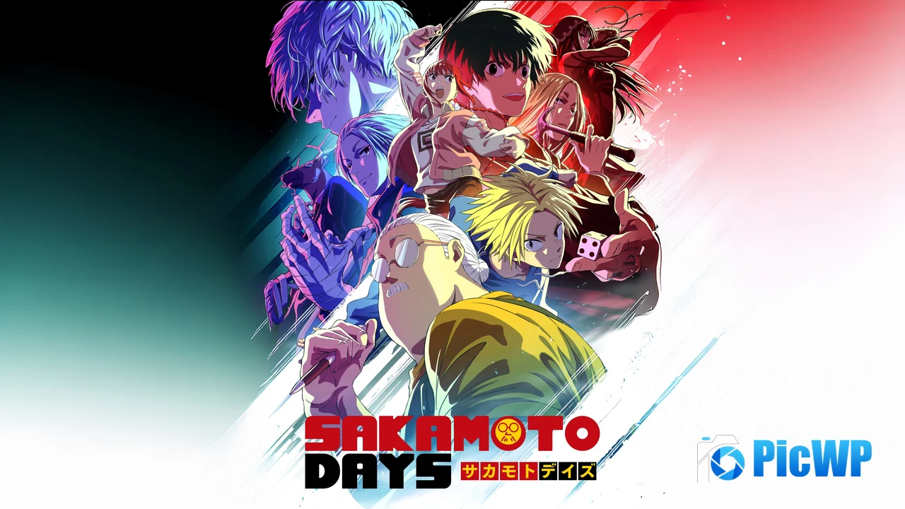 Taro Sakamoto Red background 8K PC Wallpaper