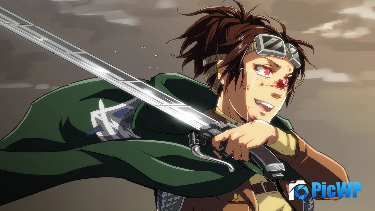 Hange Zoe Attack on Titan 4K PC Wallpaper