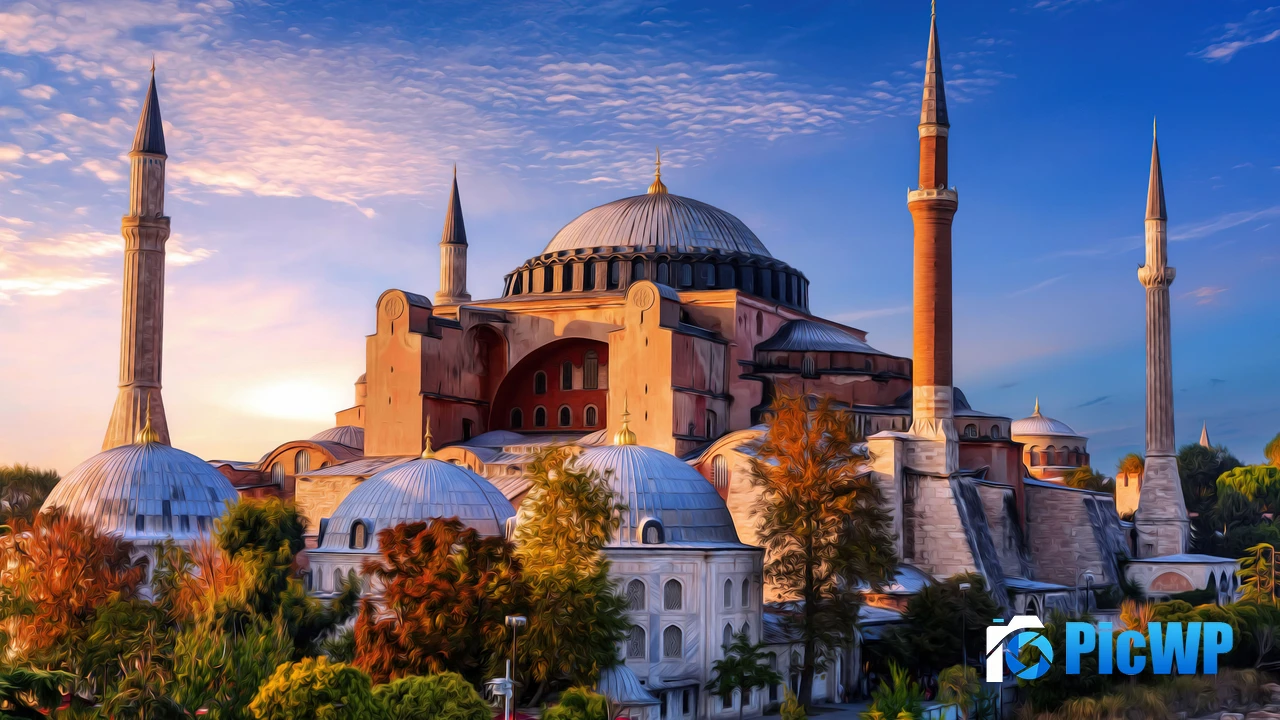 Hagia Sophia Istanbul 4K PC Wallpaper
