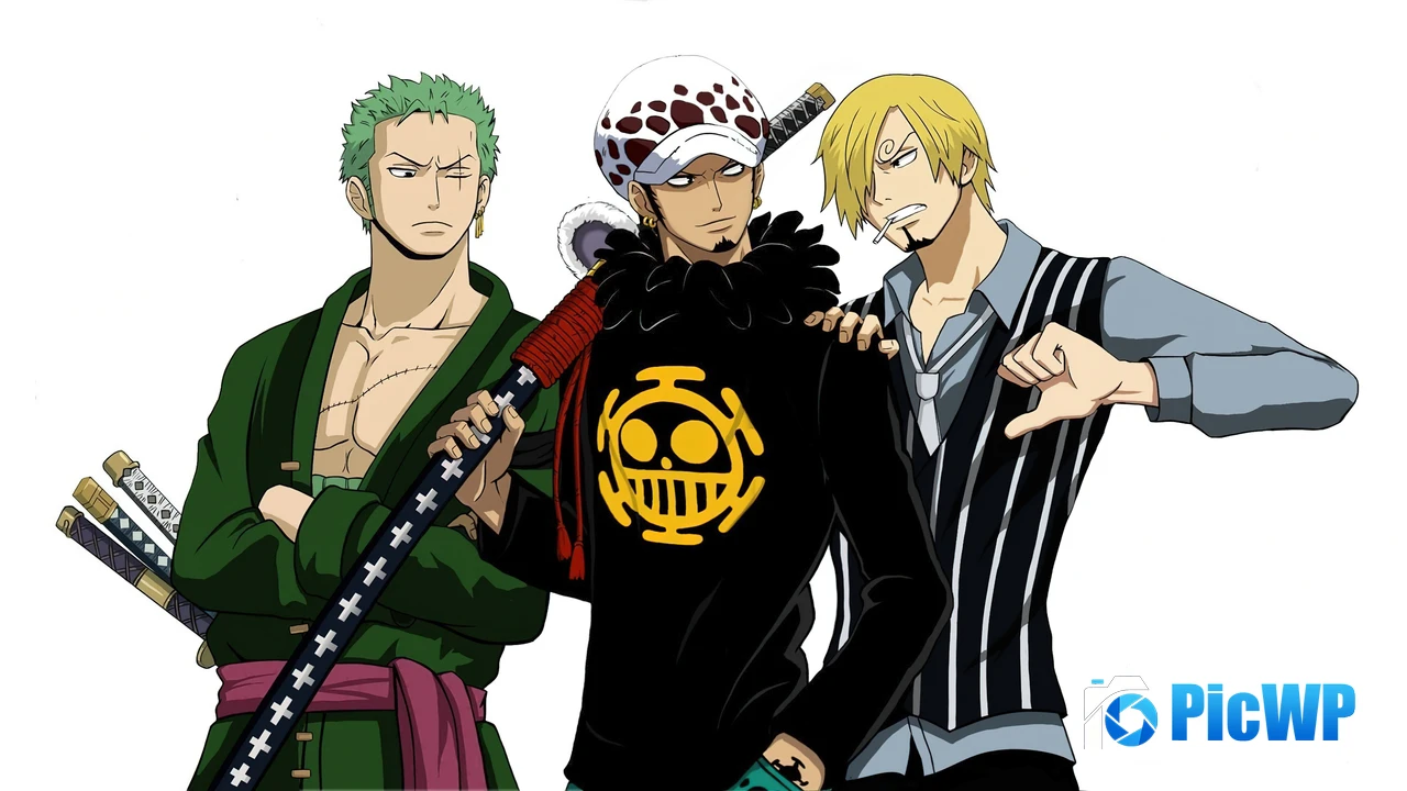 Roronoa Zoro Trafalgar Law 4K PC Wallpaper