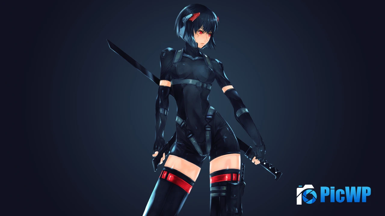 Motoko Kusanagi MGS4 Armor 4K PC Wallpaper