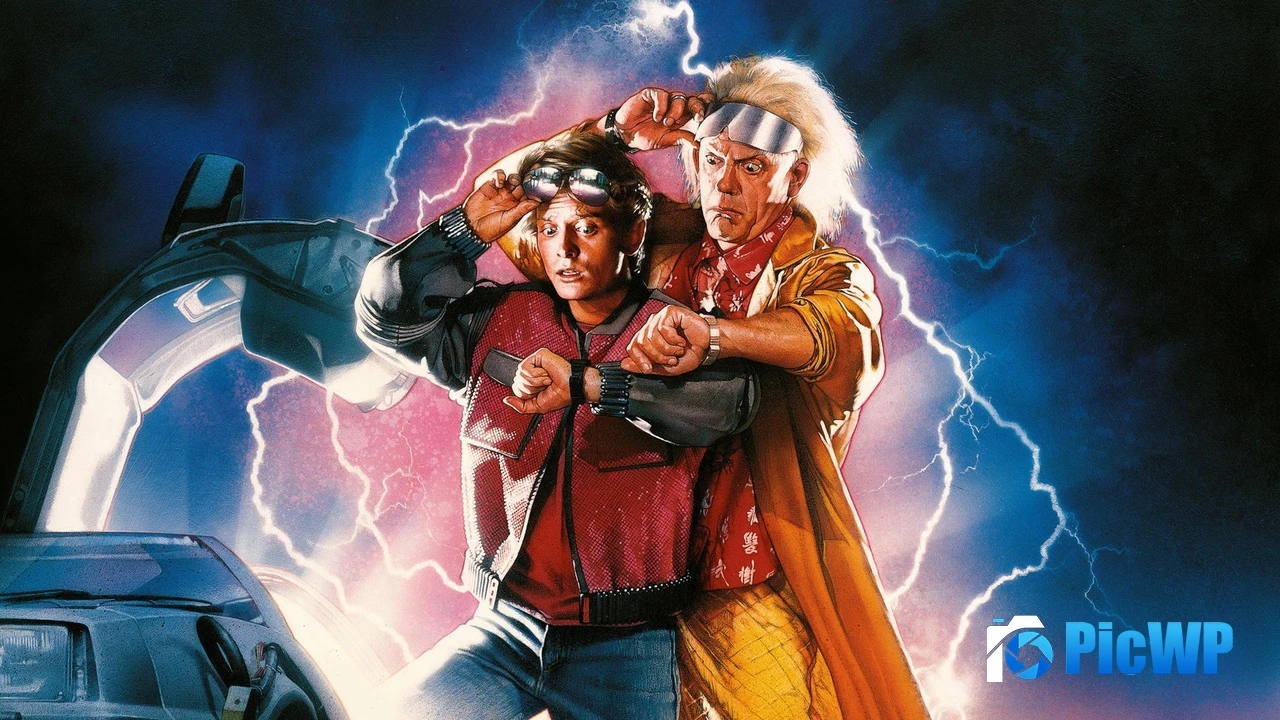 Back to the Future Part II Movie poster 4K PC Wallpaper
