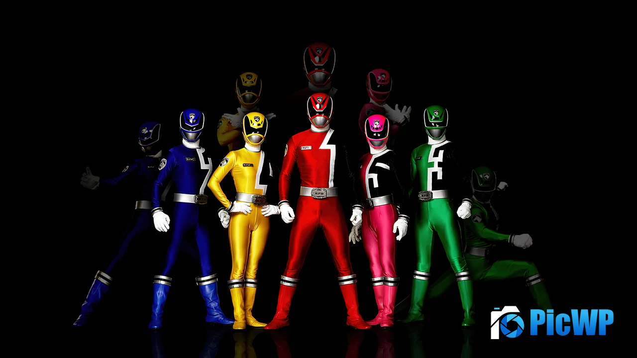 Power Rangers AMOLED 4K PC Wallpaper