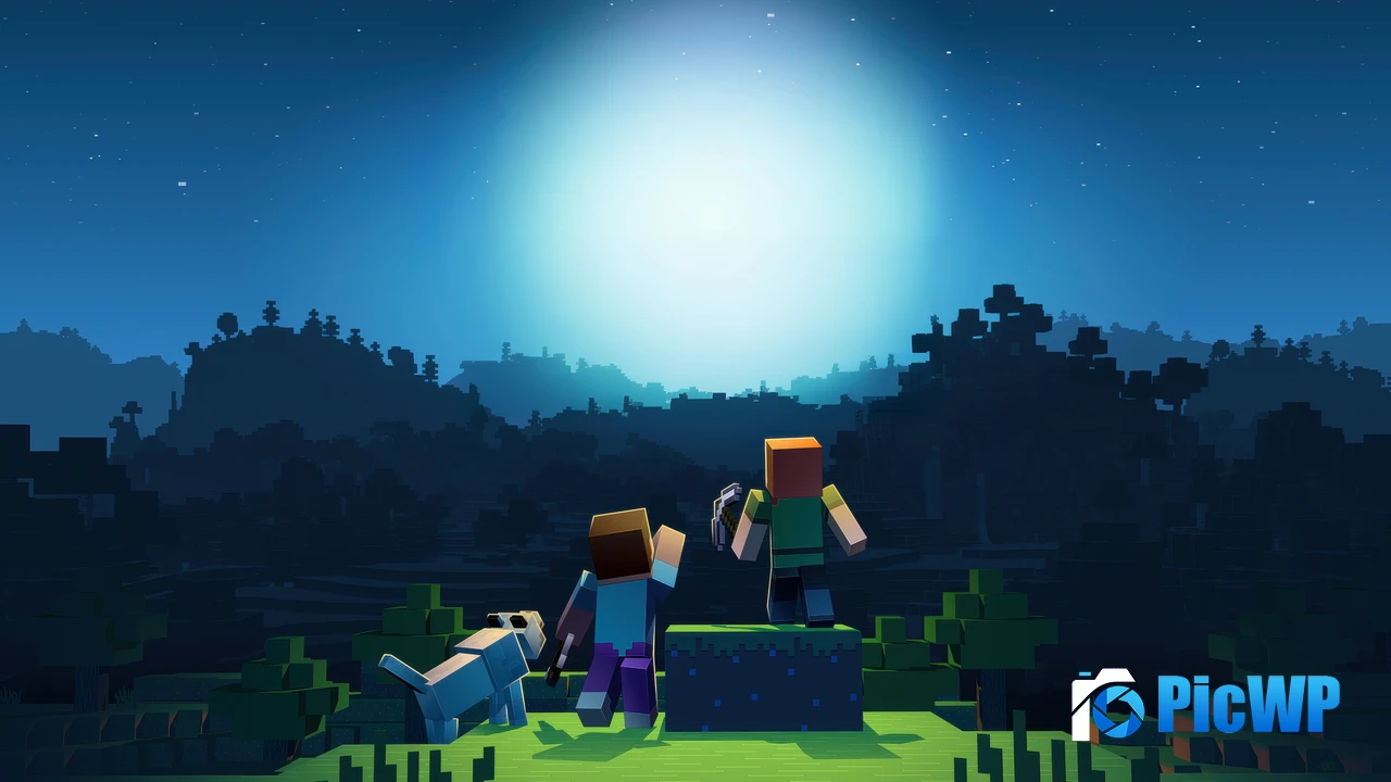 Minecraft 10th Anniversary 4K PC Wallpaper