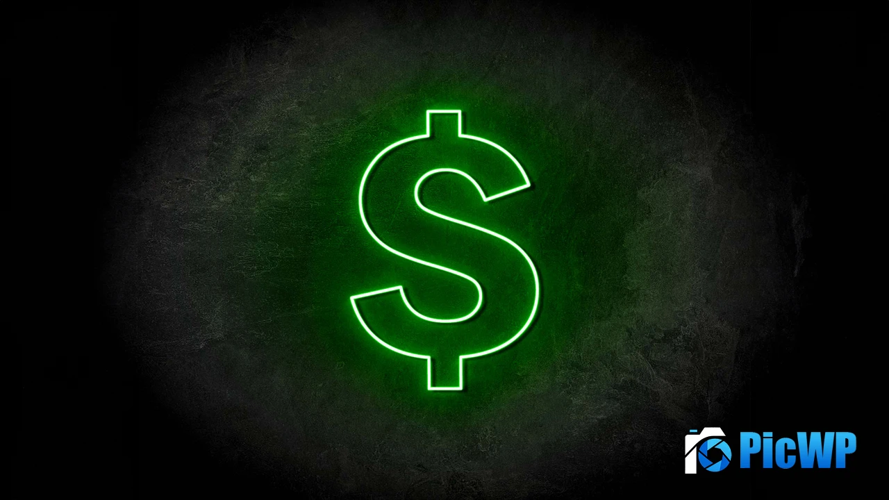 Dollar Logo 4K PC Wallpaper