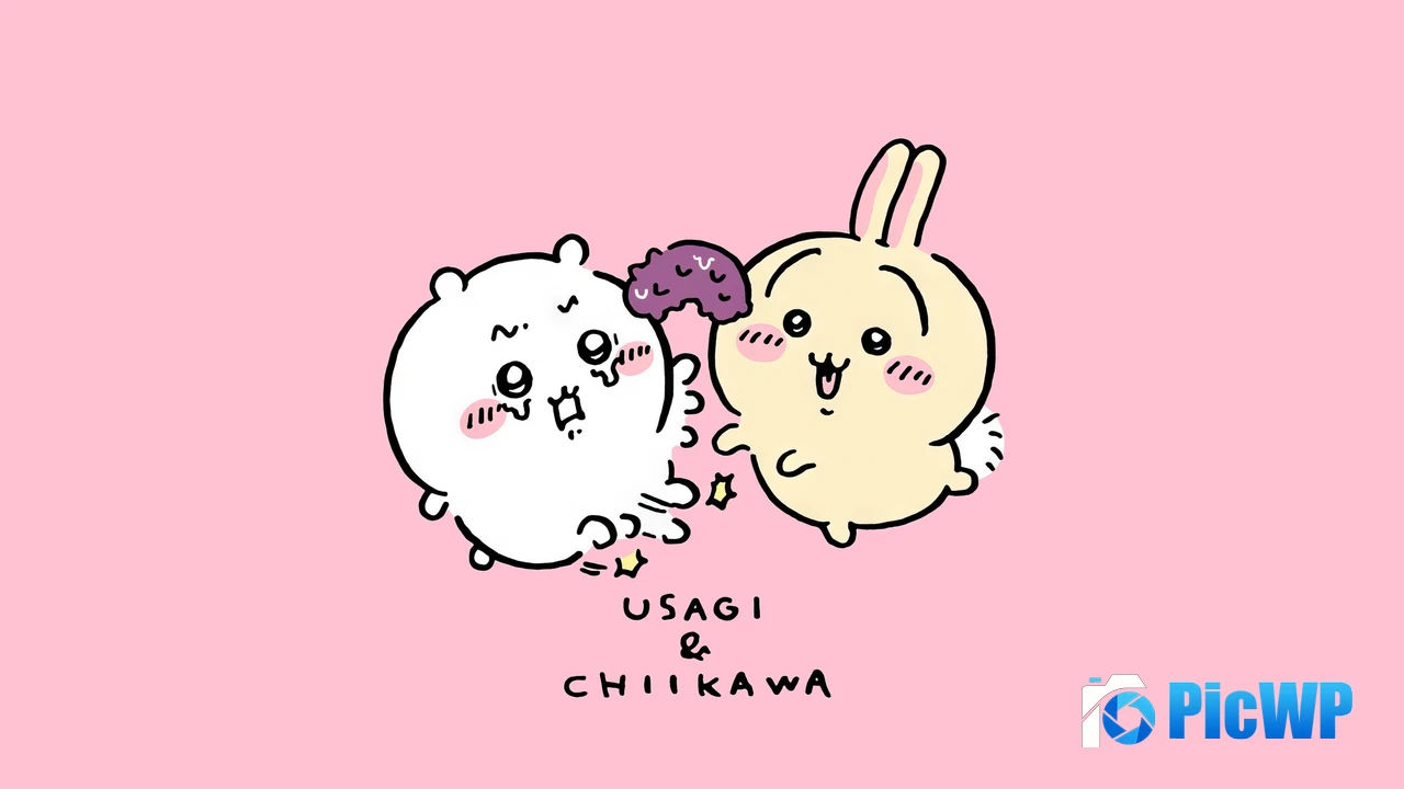 Chiikawa Usagi 4K PC Wallpaper