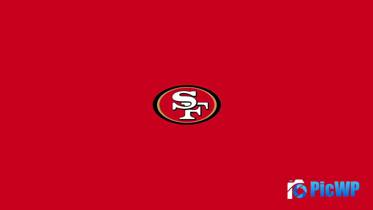San Francisco 49ers Minimalist 4K PC Wallpaper