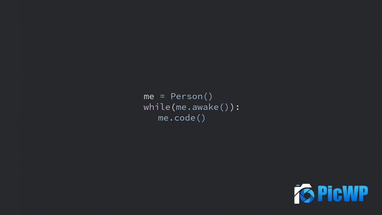 Python Coder 4K PC Wallpaper