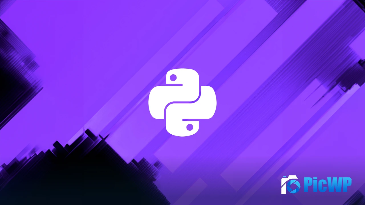 Python Logo 4K PC Wallpaper
