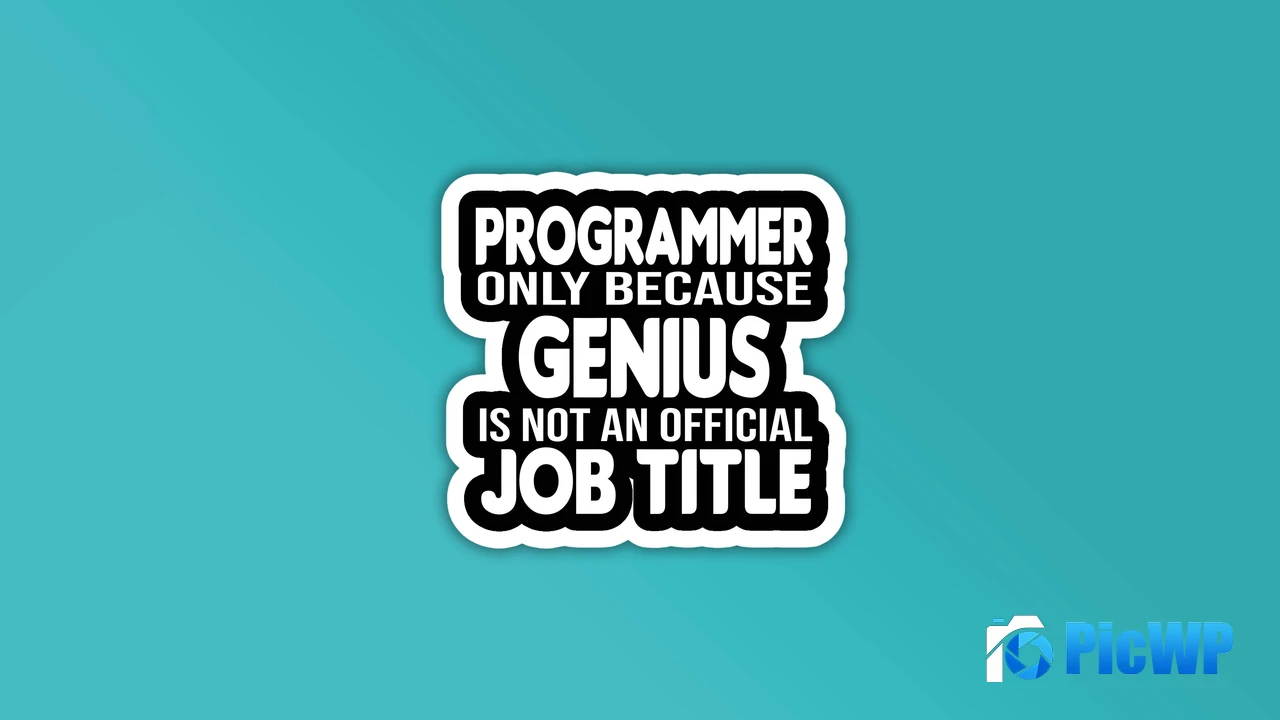 Genuis Programmer 4K PC Wallpaper