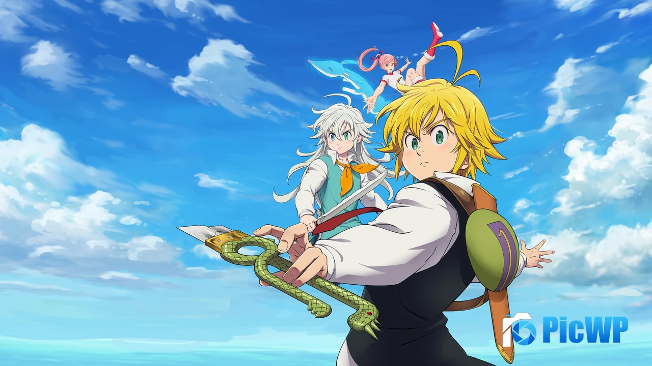 The Seven Deadly Sins: Origin Key Art 4K PC Wallpaper