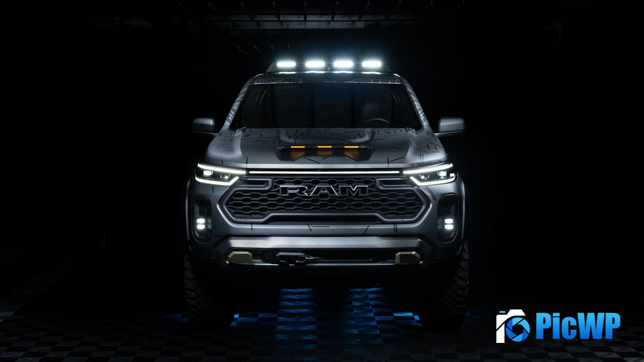 Ram Dakota Nightfall Concept 2025 4K PC Wallpaper