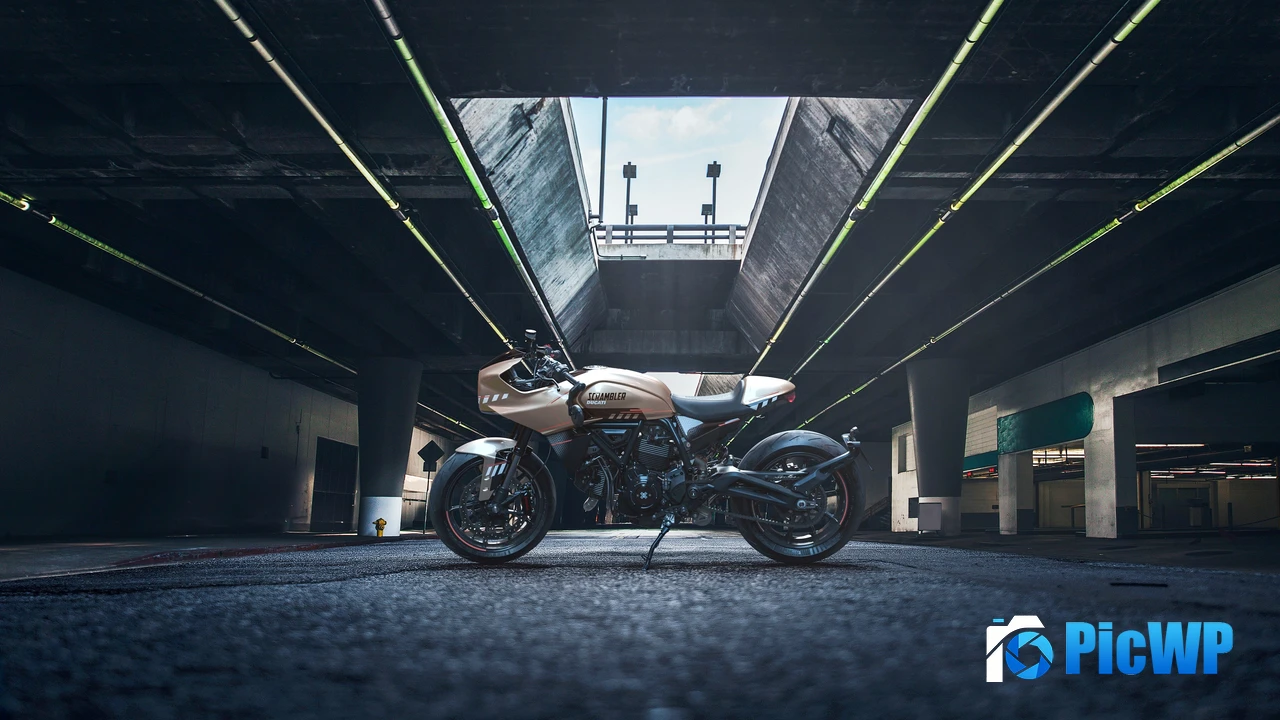 Ducati Scrambler CR24I Concept Cafe racer 4K PC Wallpaper