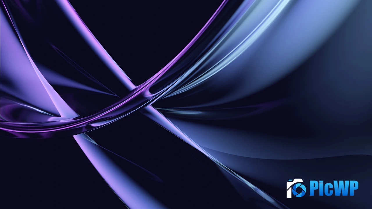 Glossy Abstract background 4K PC Wallpaper