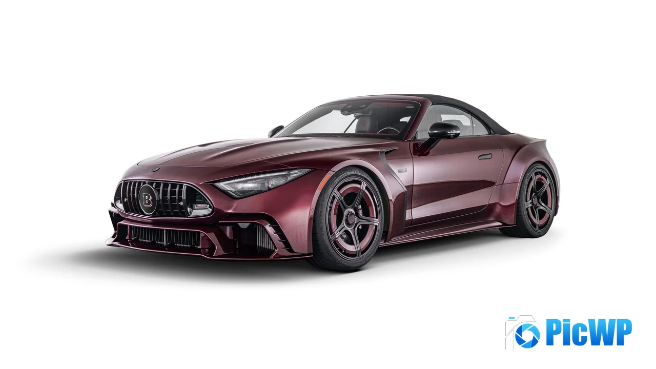 Brabus Rocket GTC Deep Red 2025 4K PC Wallpaper