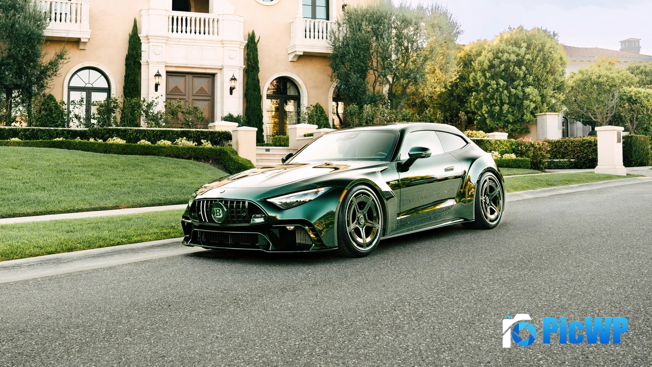 Brabus Rocket GTS Mean Green 2025 4K PC Wallpaper