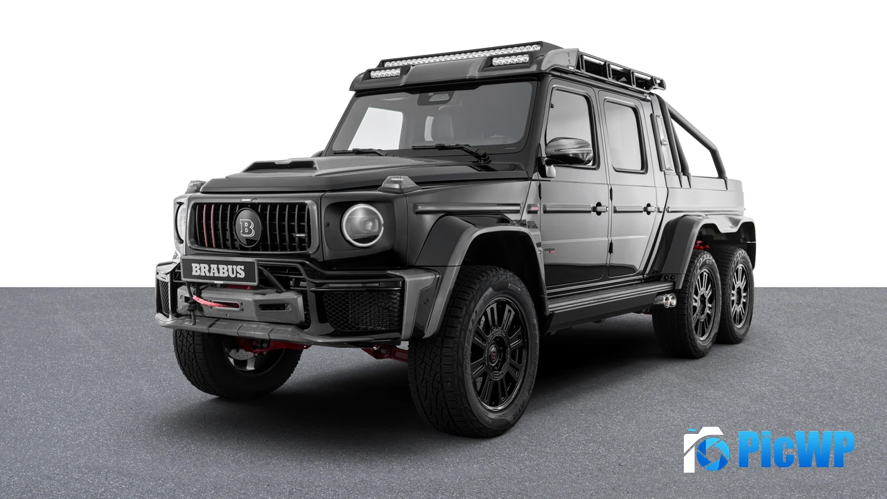 Brabus XLP 800 6x6 Adventure 2025 4K PC Wallpaper
