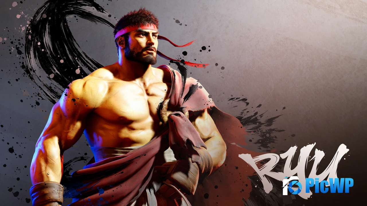 Ryu Street Fighter 6 4K PC Wallpaper
