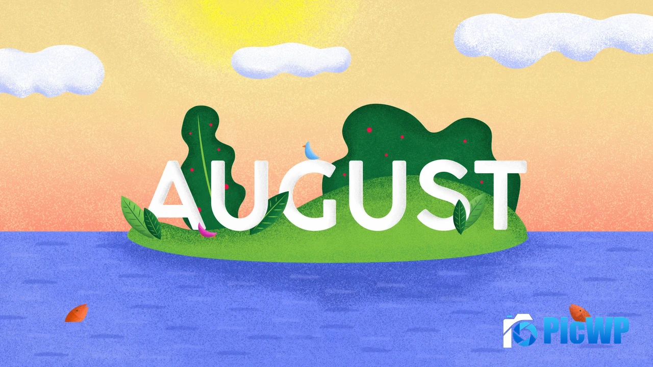 August Summer 4K PC Wallpaper