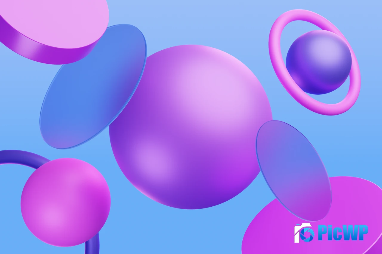 Shapes Spheres 3K PC Wallpaper