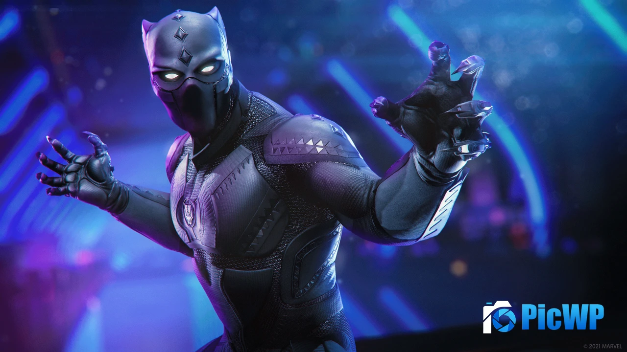Black Panther Marvel's Avengers 4K PC Wallpaper