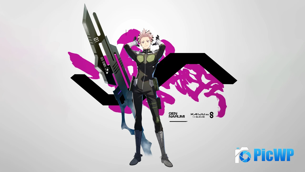 Gen Narumi Kaiju No. 8 The Game 4K PC Wallpaper
