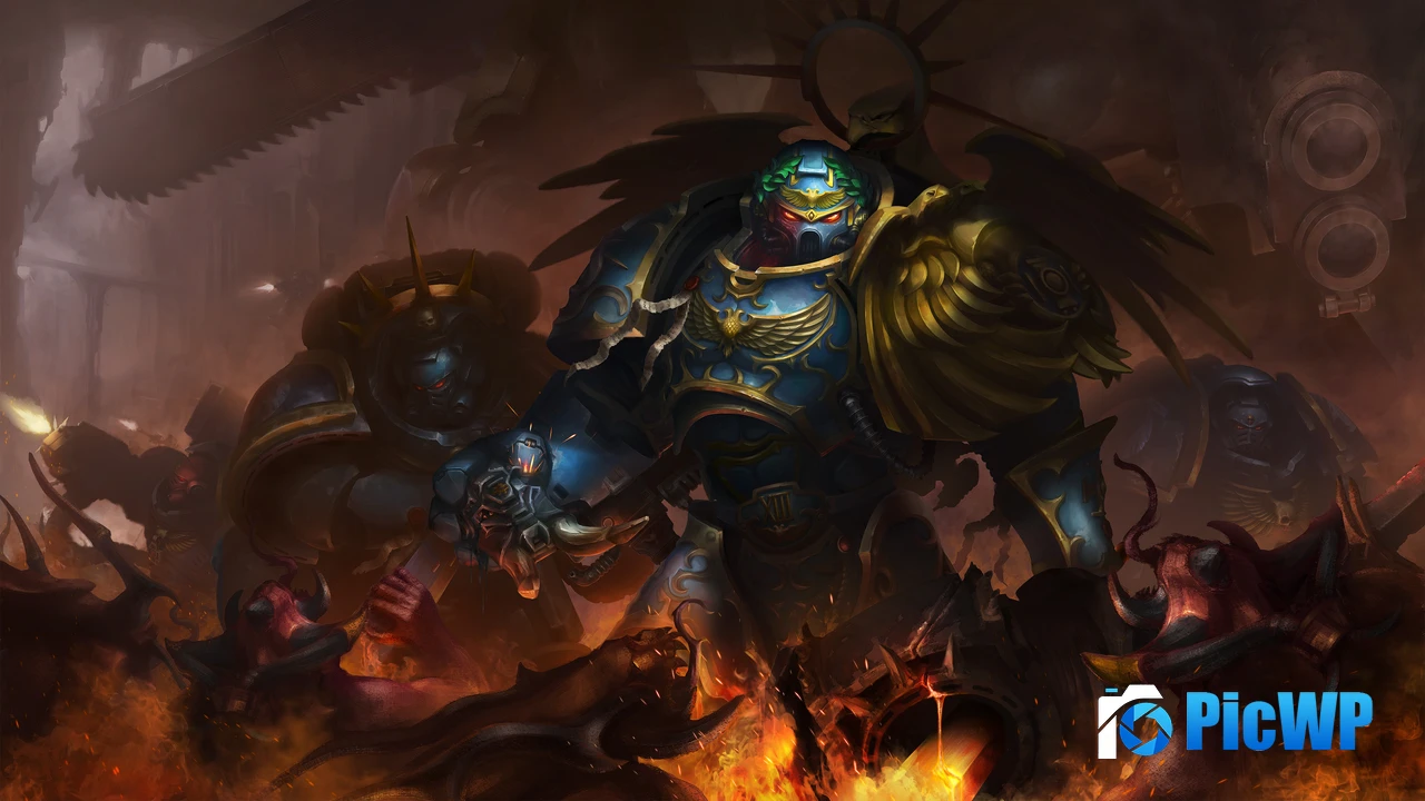 Warhammer 40K Roboute Guilliman 4K PC Wallpaper