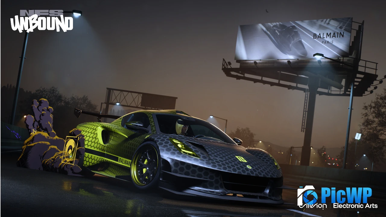 Need for Speed Unbound PlayStation 5 4K PC Wallpaper
